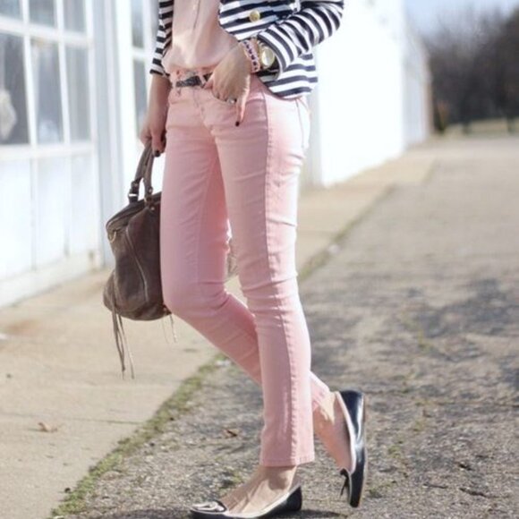 🌸 🌷💝 Cute Pale Pink Jones New York Madison Jeans Pants💝 - Picture 2 of 8